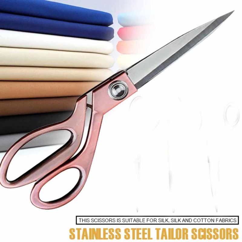 Vintage Stainless Steel Tailor Scissors Sewing Tools Cutting Craft