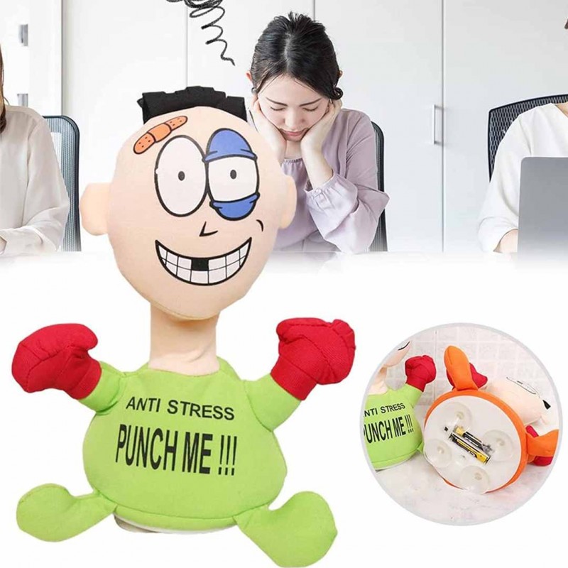 Funny Punch Me Screaming Doll