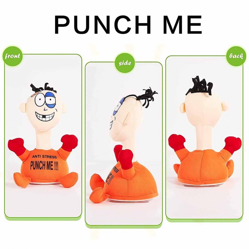 Funny Punch Me Screaming Doll