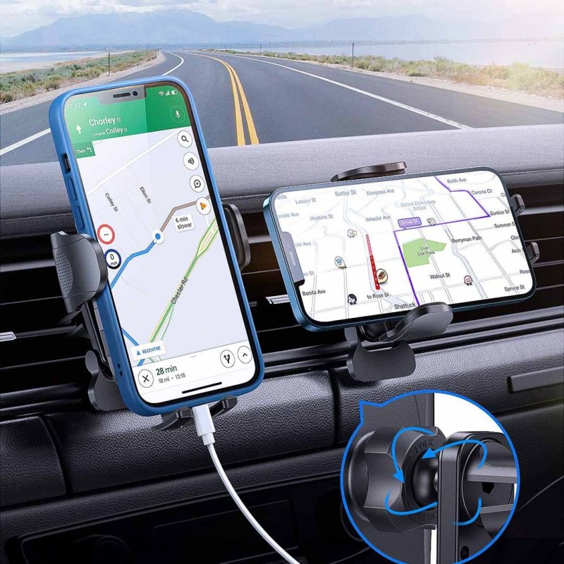 Car Phone Mount for Air Vent 360°Rotation HD-10