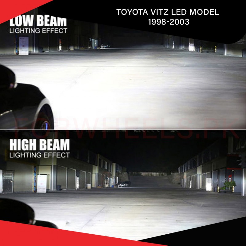 Toyota VITZ Model 1998-2003 LED