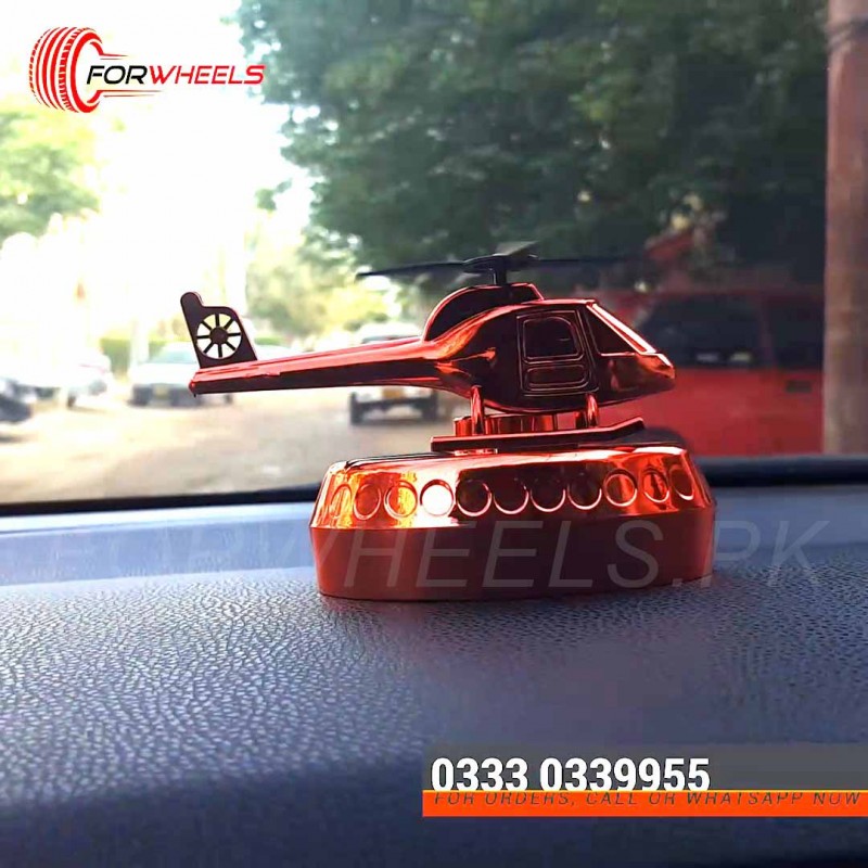Helicopter Car Dashboard Auto Rotation Air Freshener