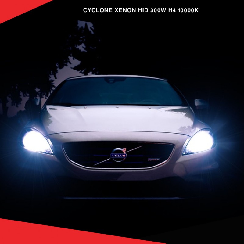 Cyclone Xenon HID 300W  H4 10000K