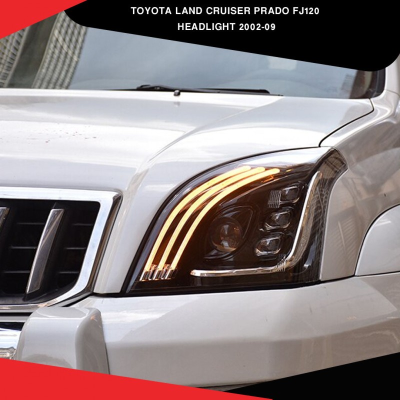 Toyota Land Cruiser Prado 2002-09 FJ120 Headlight