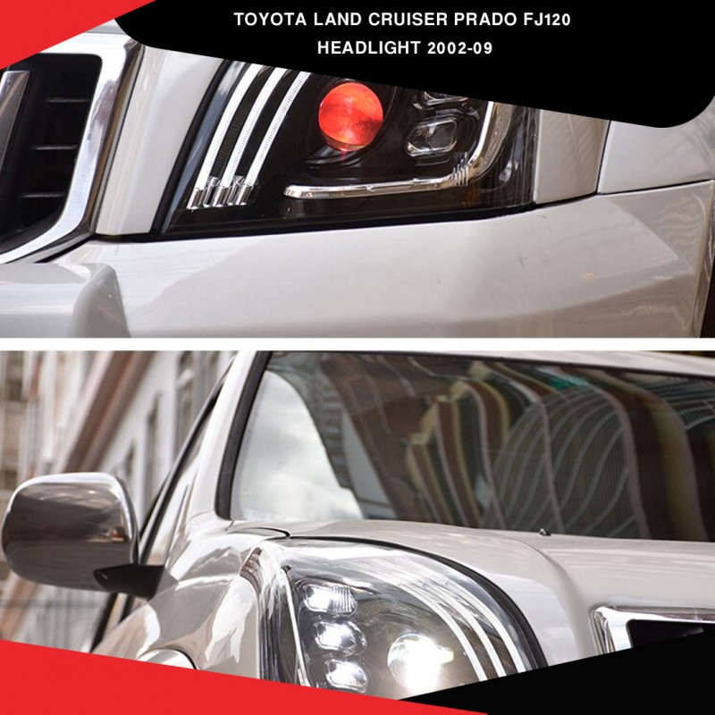 Toyota Land Cruiser Prado 2002-09 FJ120 Headlight