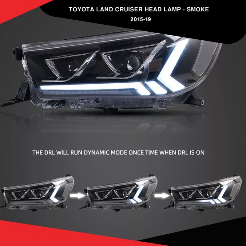 Toyota Hilux Revo V 2016-20 LAND Headlight