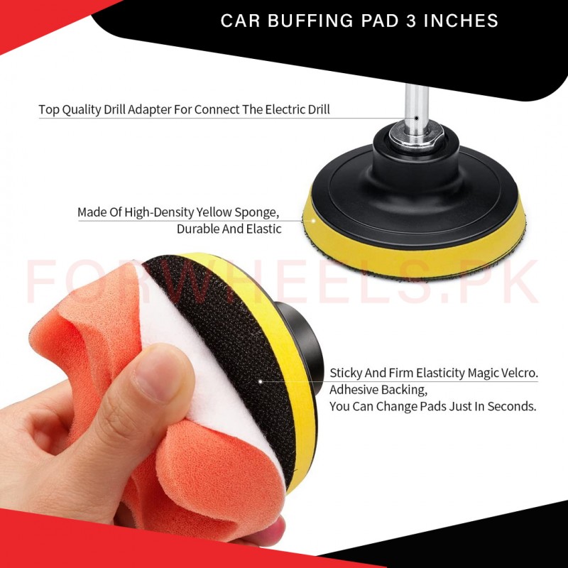 Car Buffing Pad 3 Inches