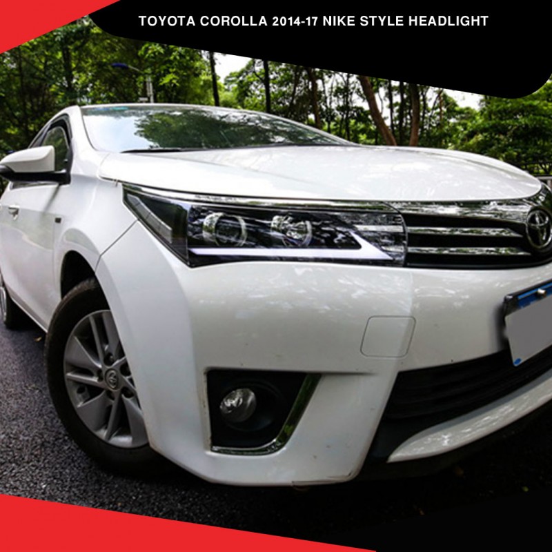 Toyota Corolla 2014-17 Nike Style Headlight