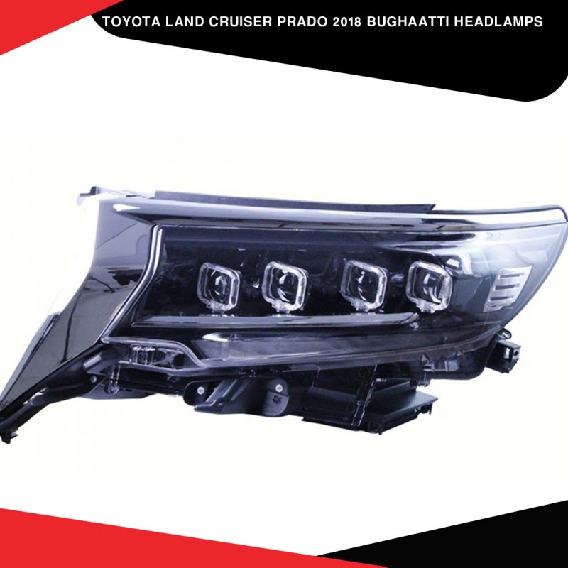 Toyota Land Cruiser 2018 Prado  Bugatti Headlights