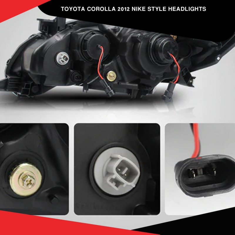 Toyota Corolla 2012 Nike Style Headlights
