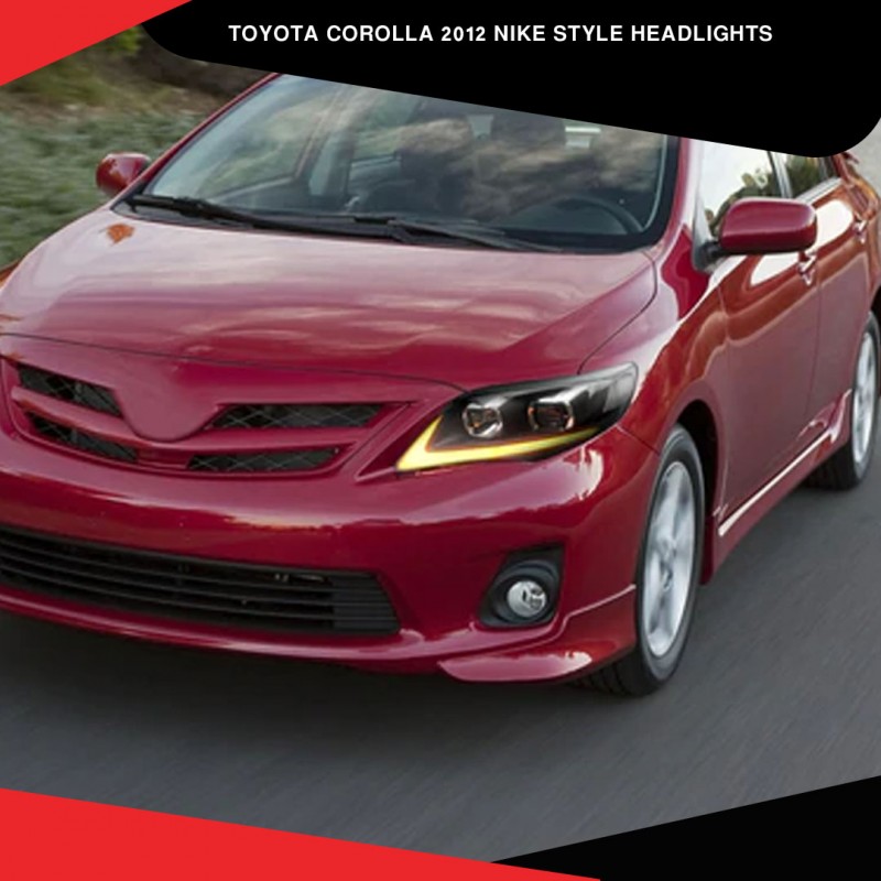 Toyota Corolla 2012 Nike Style Headlights