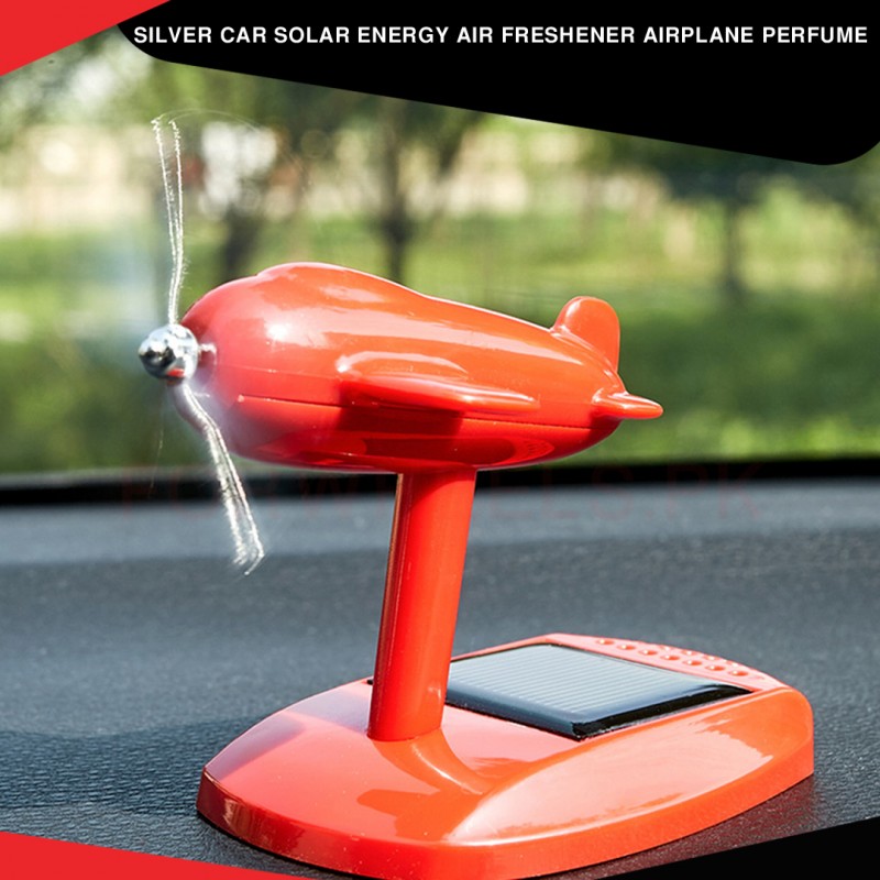 Car Solar Energy Air Freshener Airplane Perfume