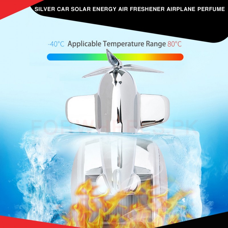 Car Solar Energy Air Freshener Airplane Perfume