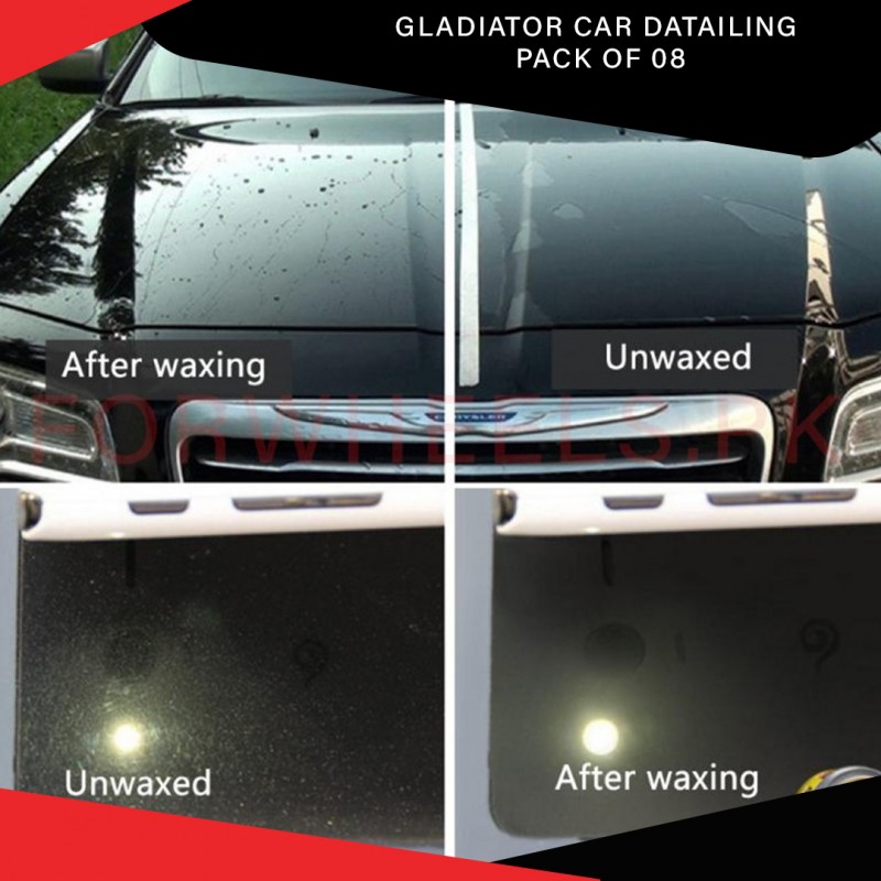 Gladiator Car Detailing Pack Of 08
