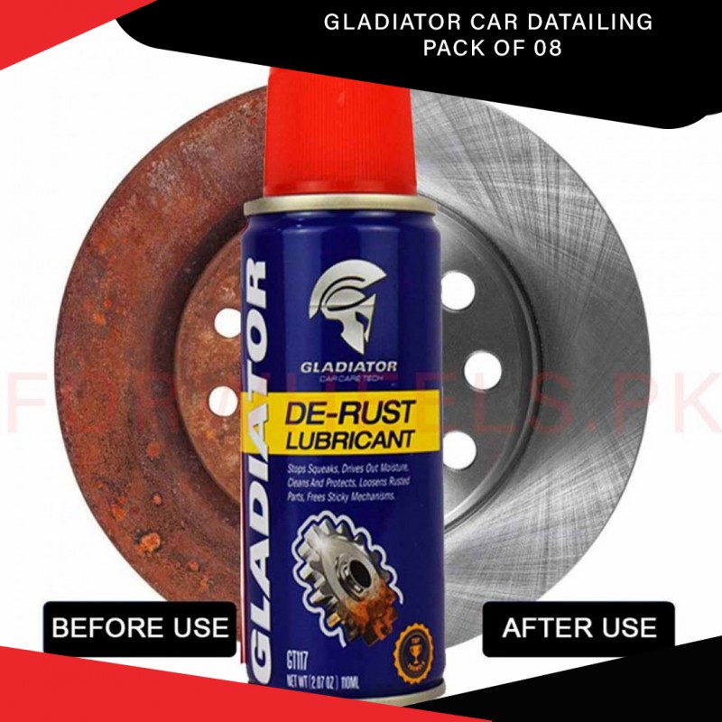 Gladiator Car Detailing Pack Of 08