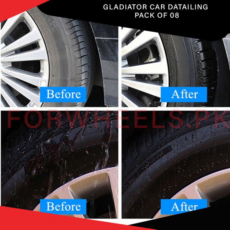 Gladiator Car Detailing Pack Of 08