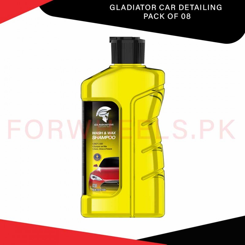 Gladiator Car Detailing Pack Of 08