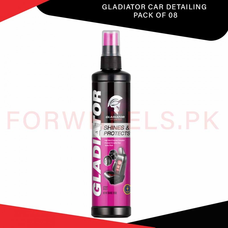 Gladiator Car Detailing Pack Of 08