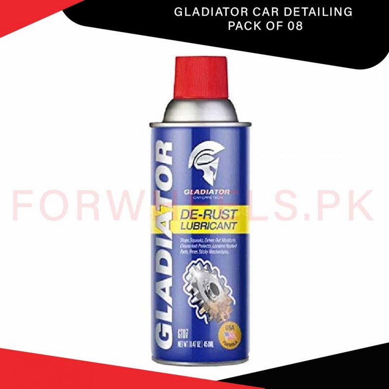 Gladiator Car Detailing Pack Of 08