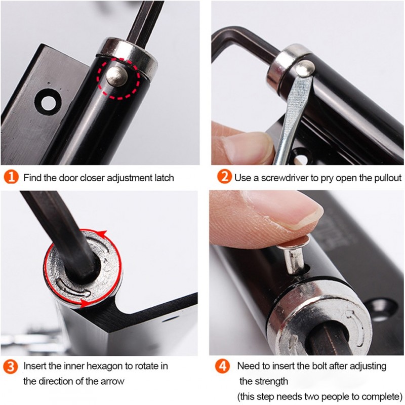 Adjustable Door Automatic Closer
