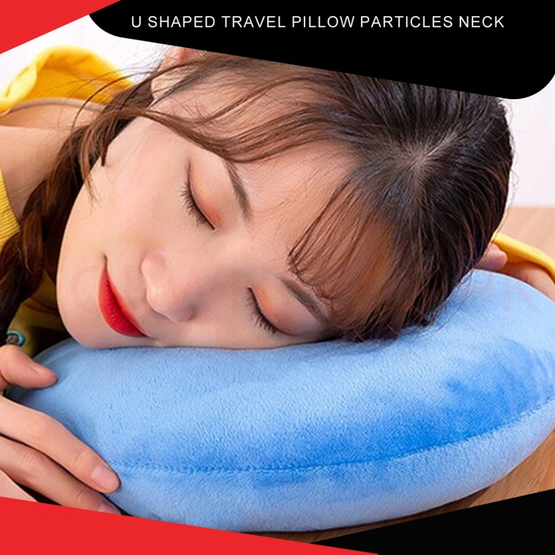 U Shaped Travel Pillow Particles Neck