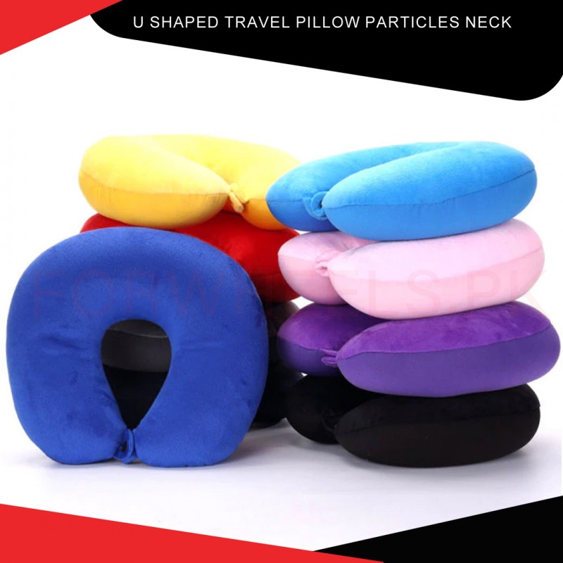 U Shaped Travel Pillow Particles Neck