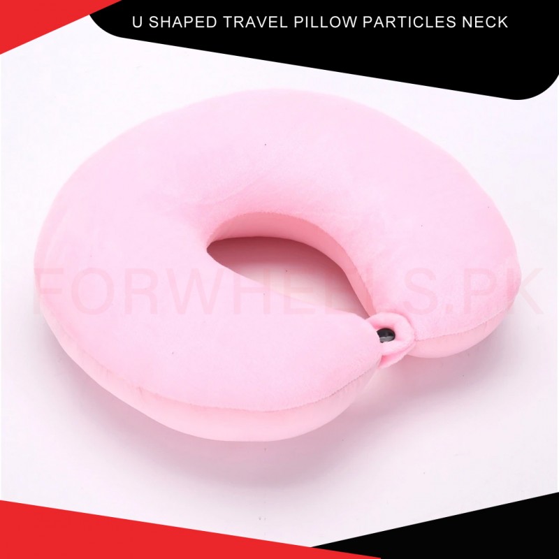 U Shaped Travel Pillow Particles Neck