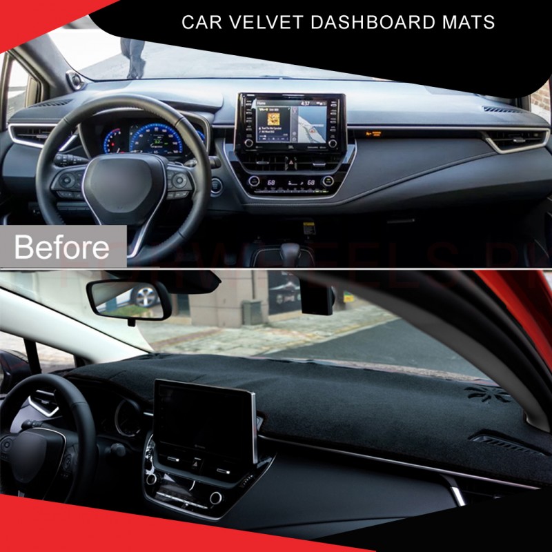 Car Velvet Dashboard Mats