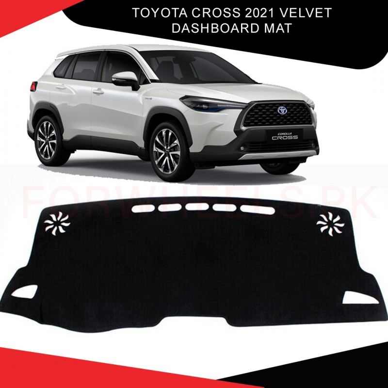 Toyota Cross 2021 Velvet Dashboard Mat