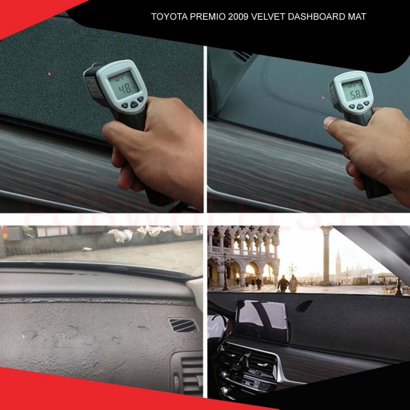 Toyota Premio 2009 Velvet Dashboard Mat