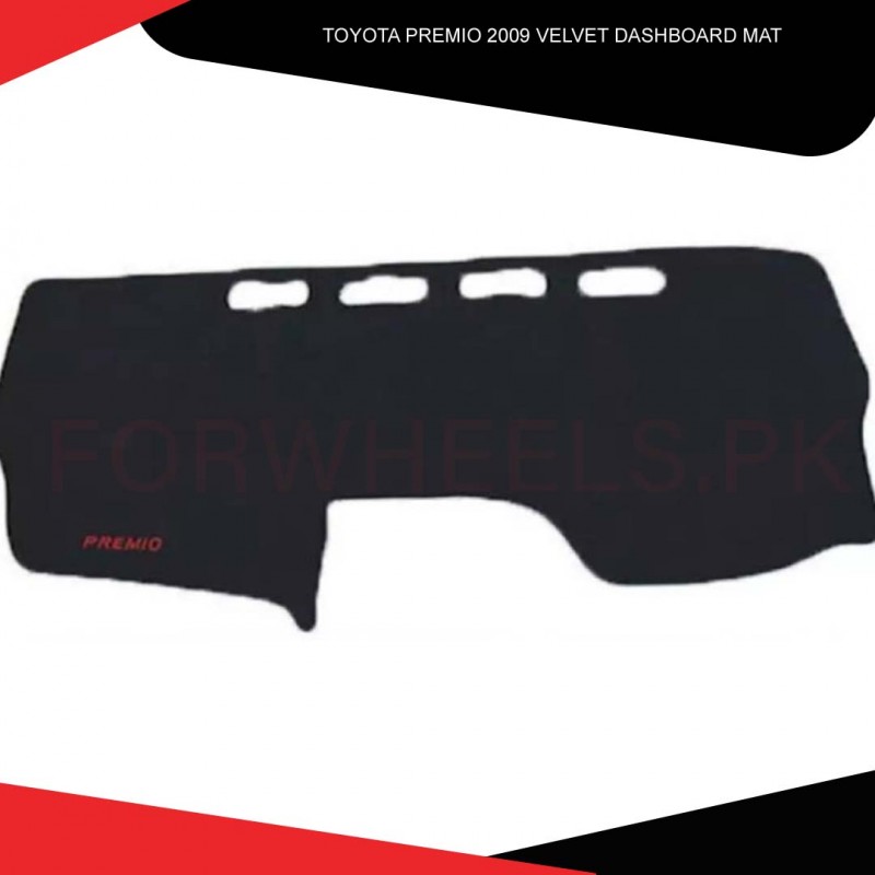 Toyota Premio 2009 Velvet Dashboard Mat