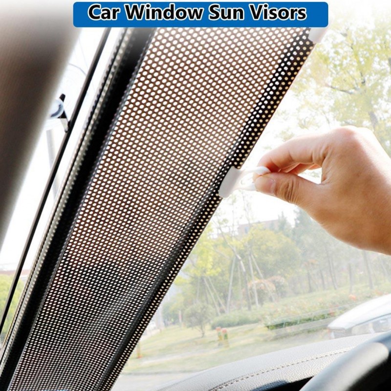 Universal Car Sun Shades Windshield Roller & Window Mesh ShopRight.pk