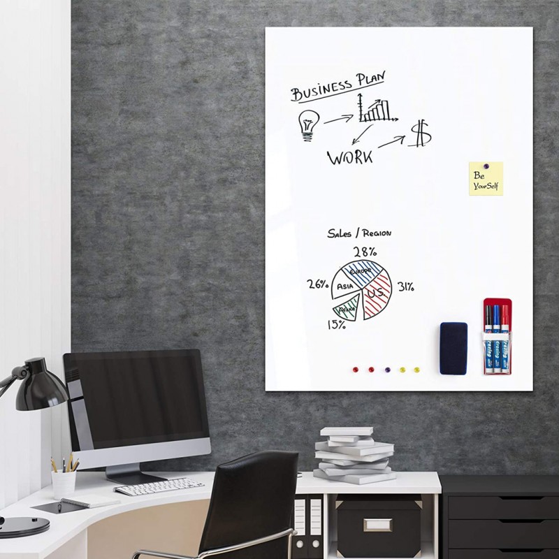 Large Magnetic Whiteboard Paper Self-Adhesive Magnetic Dry Erase Board