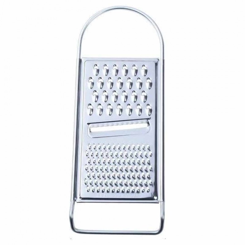Stainless Steel Flat Grater for Cheese, Ginger, Garlic, and More ...