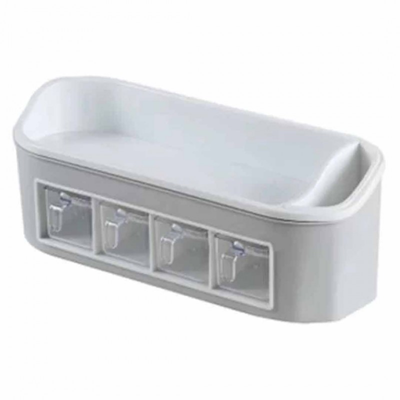 Multifunctional Seasoning Jar Rack Double Layer Spice Organizer