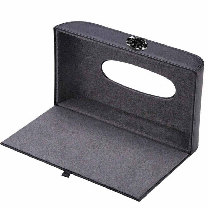 Car Clock Tissue Box
