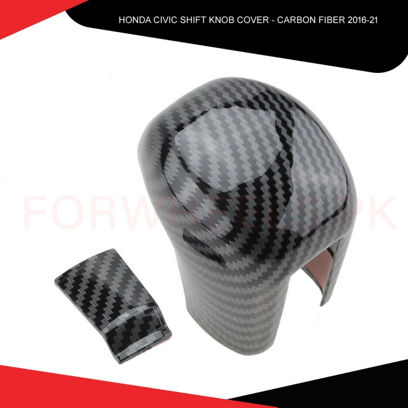 Honda Civic 2016-21 Shift Knob Cover Carbon Fiber