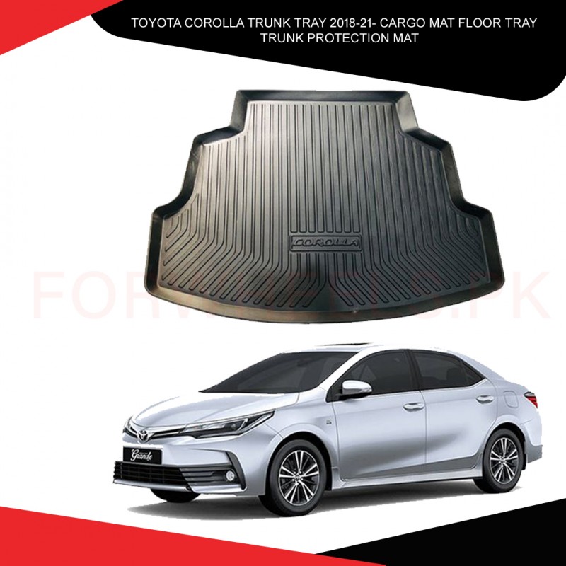 Toyota Corolla Trunk Tray 2018-21 Cargo Mat Floor Tray Trunk Protection Mat