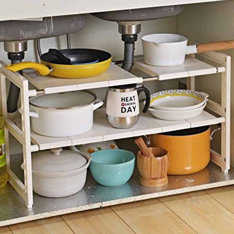 Under Sink Shelf Expandable
