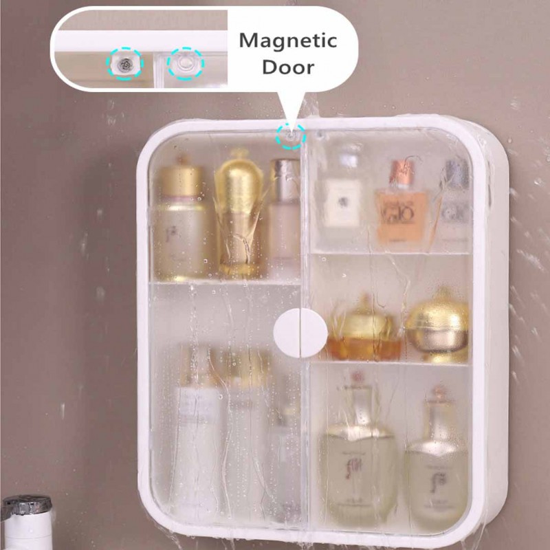 Wall Mounted Cosmetic Storage Box 