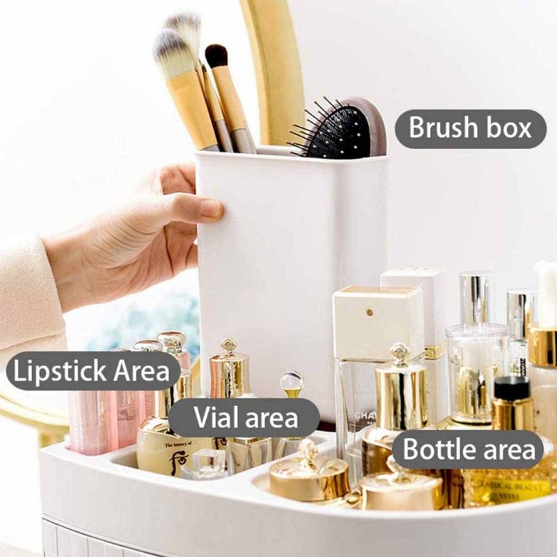Makeup Organizer Cosmetics Storage Case Display Box