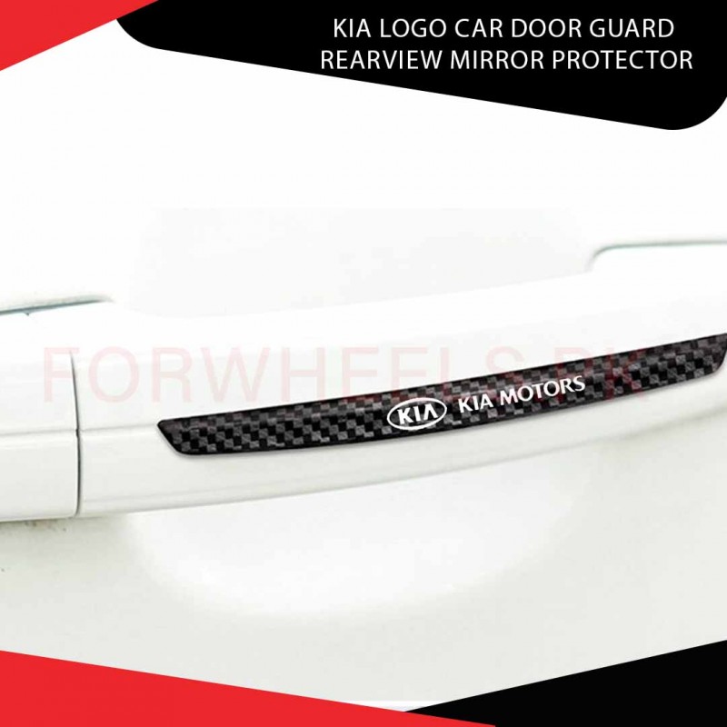 KIA Logo Car Door Guard Rearview Mirror Protector