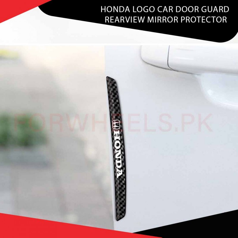 Honda Logo Car Door Guard Rearview Mirror Protector