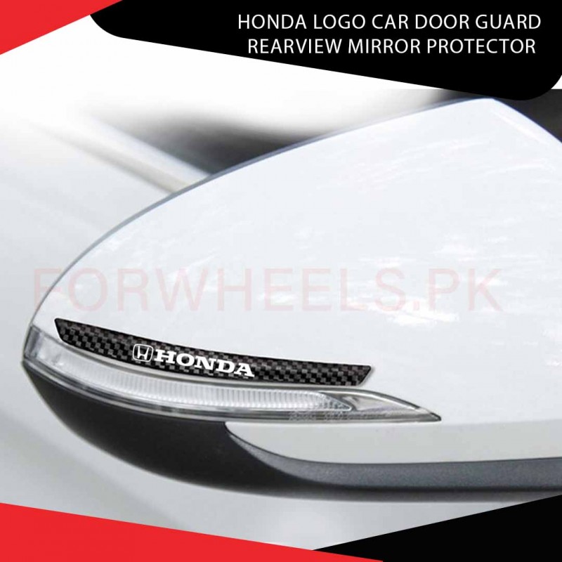 Honda Logo Car Door Guard Rearview Mirror Protector