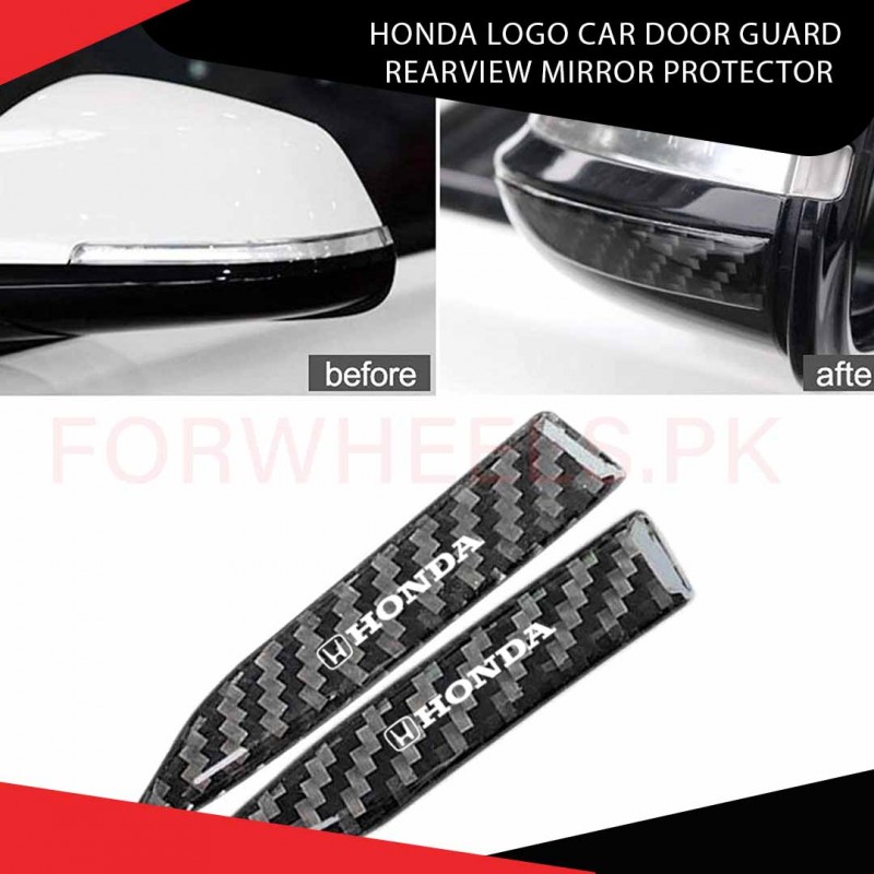 Honda Logo Car Door Guard Rearview Mirror Protector