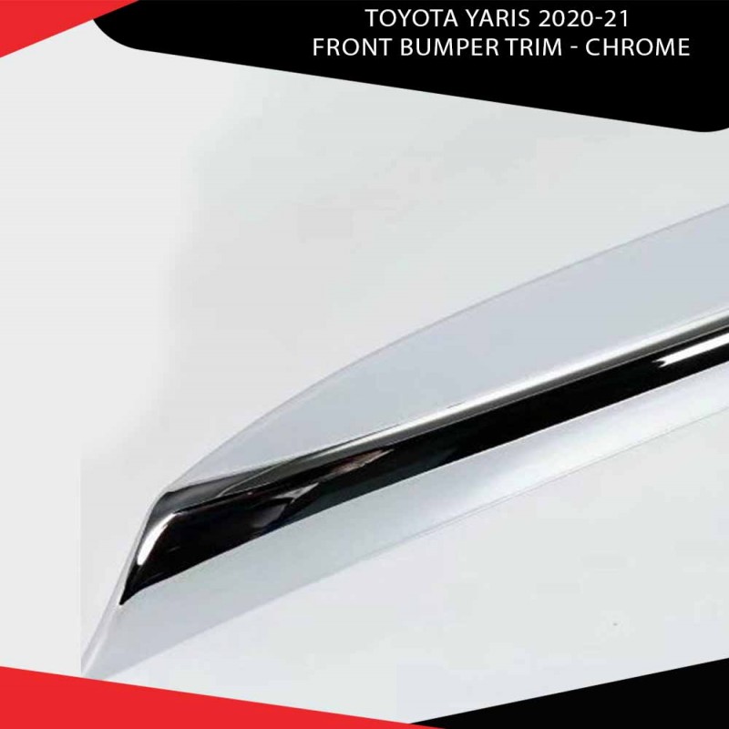 Toyota Yaris 2020-21 Front Bumper Trim Chrome