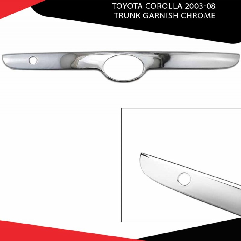 Toyota Corolla 2003-08 Trunk Garnish Chrome
