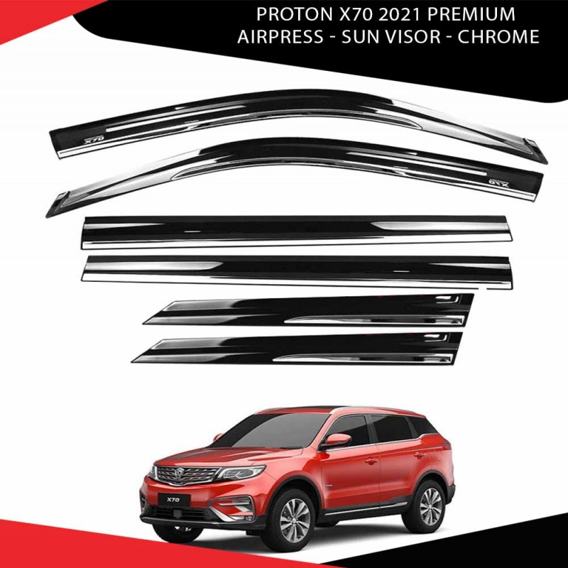 Proton X70 2021 Premium Airpress Sun Visor Chrome