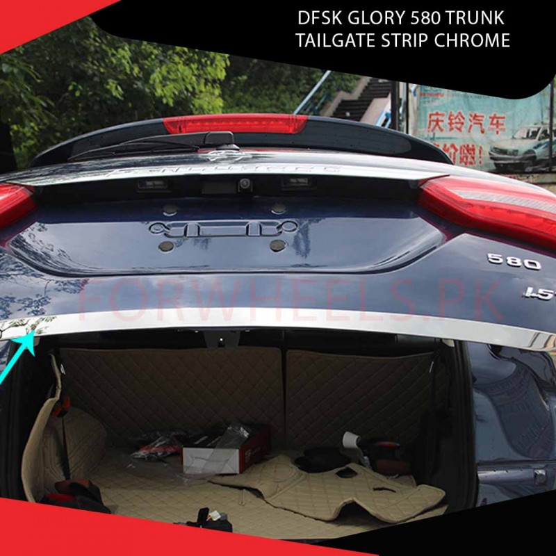 Dfsk Glory 580 Trunk Tailgate Strip Chrome