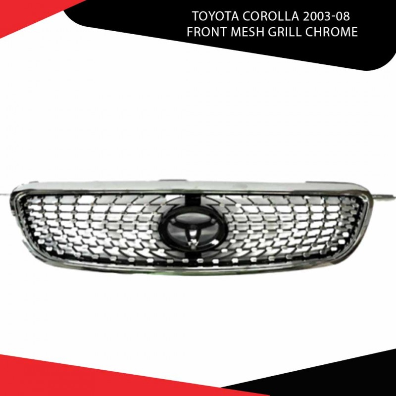 Toyota Corolla 2003-08 Front Benz Grill Chrome